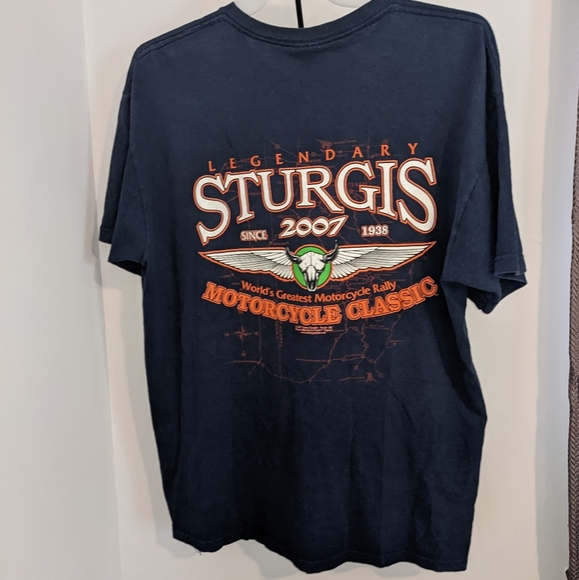 Sturgis 2007 motorcycle rally shirt - Picture 2 of 5